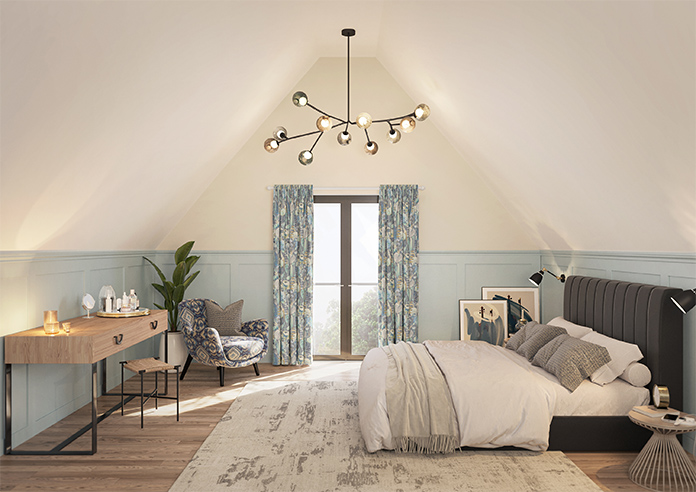Zebedee, Teal - Made to Measure Curtains - Image 13